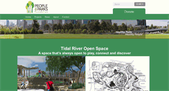 Desktop Screenshot of peopleandparks.org